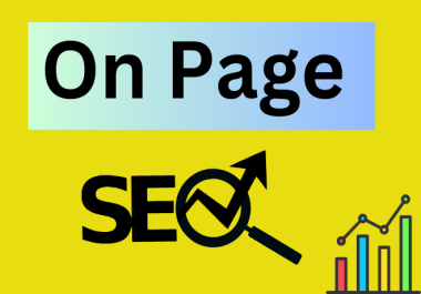 I will provide comprehensive on page SEO service and Optimization on your website