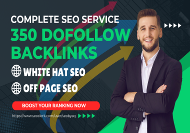 350 white Hat SEO link building Dofollow Backlinks