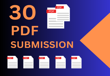 TOP 30 PDF submisstion sarvice high DA/PA