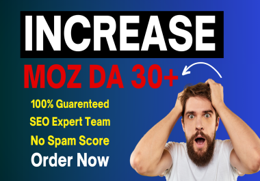 I will increase domain authority moz da pa by high authority seo backlinks