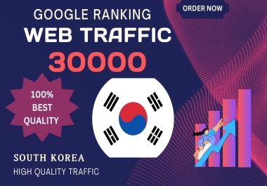 I Will Do Google Ranking Web Traffic For South Korea