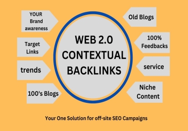 Manual Web 2.0 Backlinks with High DA,  Dofollow Backlinks for Google Ranking