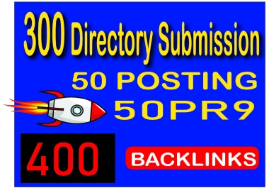 Boost Ranking 400 Backlinks,  PR9 Backlinks,  Forum Posting,  Directory submission