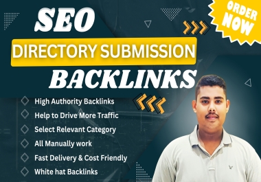 I will do 90 High Quality Directory Submission SEO Backlinks