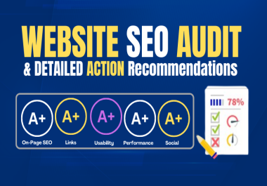 I will provide website SEO result,  audit report and competitor analysis