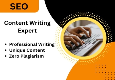 Highly Experienced SEO Content Writer of 1000 Words