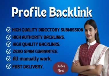 I Will Do 100 Manually High Quality Profile Backlink