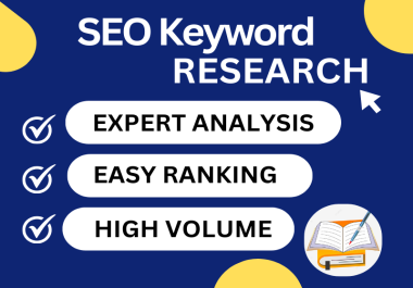 Use keywords to get your website to the top of search engines.