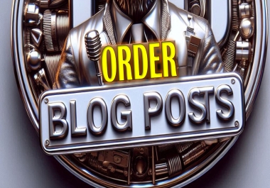 I will Provide blog post for your sites