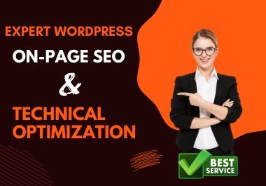 Expert WordPress On-Page SEO and Technical Optimization