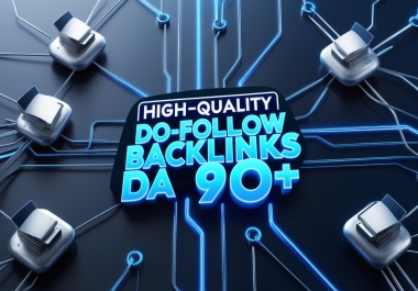 I will provide premium powerful High-Quality DA 90+ SEO Backlinks site Ranking 1st