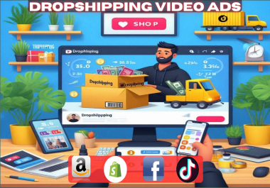 I will create viral ai dropshipping ads and ugc ads