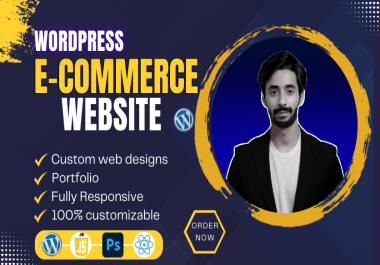 i will create custom ecommerce website using react,  laravel,  javascript fully Seo optimized