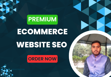 I will do ecommerce website seo for increase sales and top google ranking