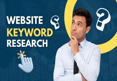 I will do the best SEO KGR keywords research for your website