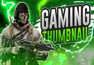 I Will Make a Professional Gaming Thumbnails in just 1 day.