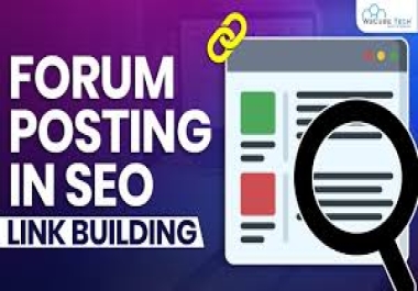 Boost Your Online Presence with Expert Forum Posting i will do 100 forum posting