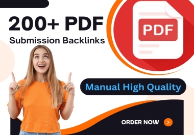 200+ Manual PDF Submission Backlinks For Improve Website Ranking