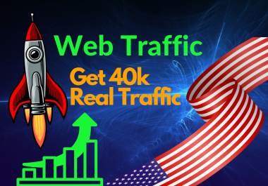 I will provide you USA real web traffic