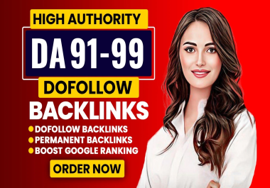 I will boost ranking with high da 90 authority dofollow SEO backlinks for link building