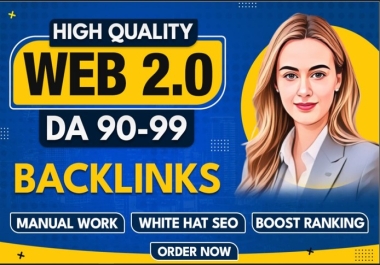 400+ High DA,  PA Web 2.0 Blog Posts Backlinks With Dofollow Links