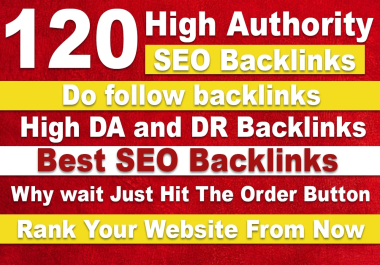 I Will Build 180 Mix Backlinks UNIQUE Domain High DA 90+ PA 95+ DR 80+ SS Under 10