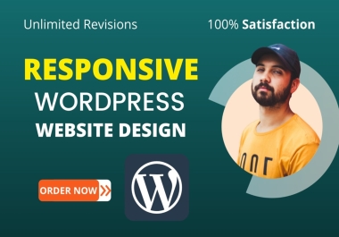 I will create the best WordPress website design and SEO friendly