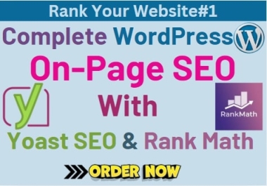 Complete WordPress On-Page SEO With Yoast & Rank Math Plugin