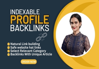 I Will Create 300 High-Quality Profile Backlinks to Boost Your SEO Ranking