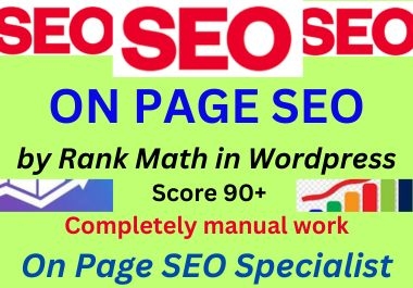 I will do 100 complete on page SEO for your wordpress website at low cost