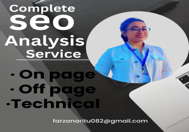 I will do On-page,  Off-page and Technical SEO optimization for Rank your website