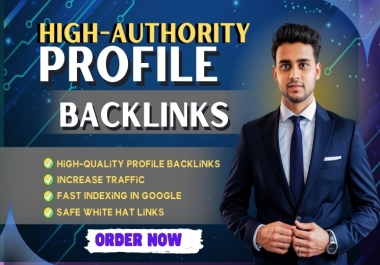 I Will Do Manual 300+ High Domain Authority SEO Profile Backlinks