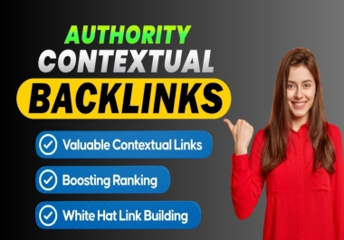 I will do high authority dofollow high da contextual link building seo backlinks