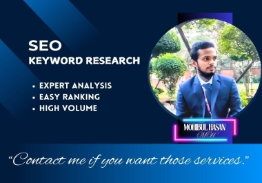 I will provide Real SEO Keywords for your Website.