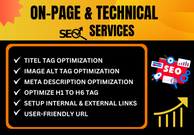 Elevate Your Online Visibility with Tailored On-Page and  Technical  SEO