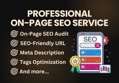 Advanced On-Page SEO Audit and Optimization for Top Google Ranking