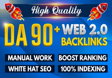 I will make 50 high authority web 2 0 backlinks