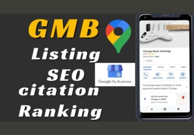 I will boost your local SEO optimize GMB rank higher on google maps