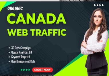 I will Drive 25,000 Canada Web Traffic to your website for 30 days