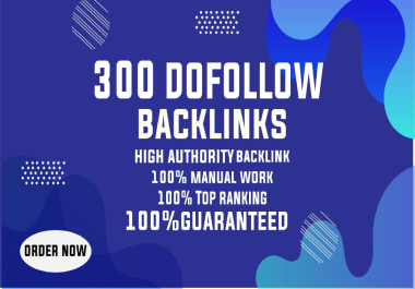 I will do 300 high quality seo contextual backlink for your website top rank