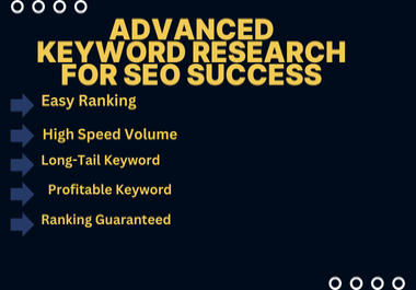 Advanced Keyword Research for SEO Success