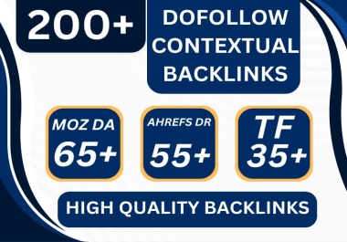 200+ PREMIUM Web 2.0 dofollow backlinks with DA 55+ PA 50+ 600+ Words