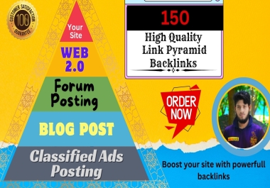 Rank Your Websites SEO with High Quality Pyramid Backlinks