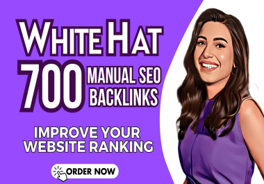 I will provide high authority white hat dofollow SEO backlinks service