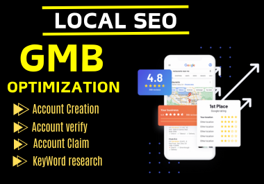 Create,  Claim and Optimize your GMB-GBP