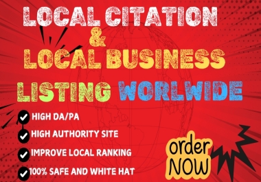 I will generate 100 accurate local citations to increase your business visibility