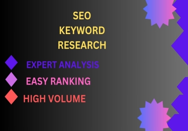 I will conduct keyword research for your website to improve SEO