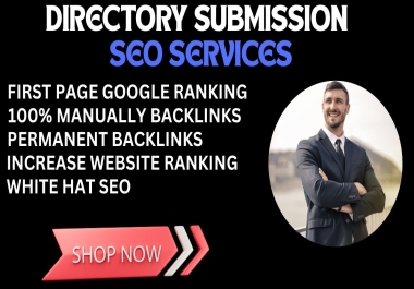 I will do 150 directory submission dofollow backlinks manually