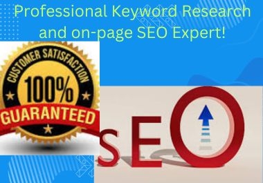 Professional Keyword Research & On-Page SEO Expert