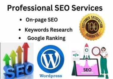 I will do Professional Advanced SEO Services to Skyrocket Your Google Ranking